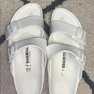 White Birkenstock’s!